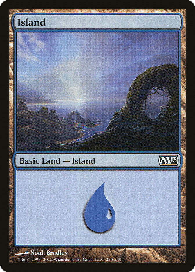 Island (235) [Magic 2013] Foil