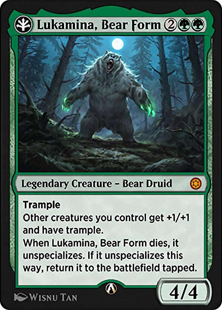 Lukamina, Bear Form  [Alchemy Horizons: Baldur's Gate]