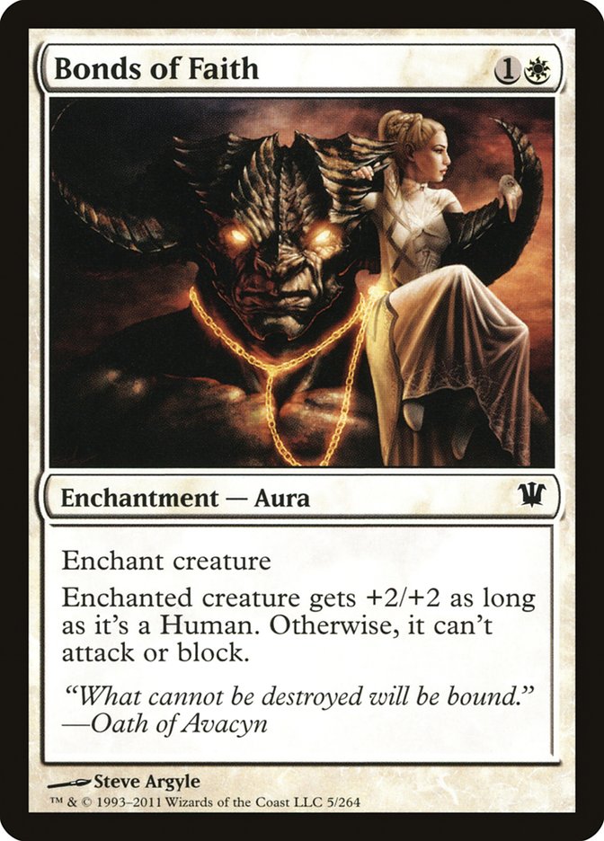 Bonds of Faith [Innistrad] Foil