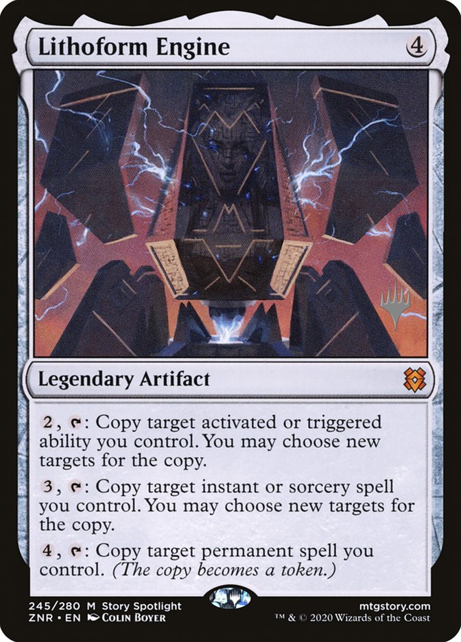 Lithoform Engine (Promo Pack) [Zendikar Rising Promos] Foil