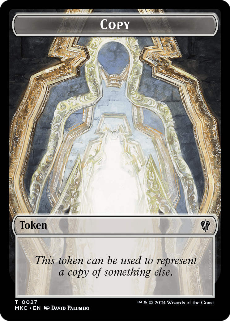 Copy  [Murders at Karlov Manor Commander Tokens] Foil