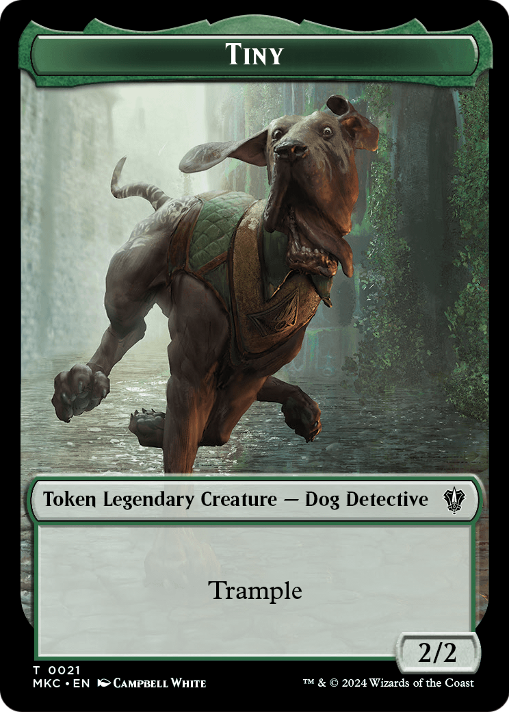 Tiny  [Murders at Karlov Manor Commander Tokens]