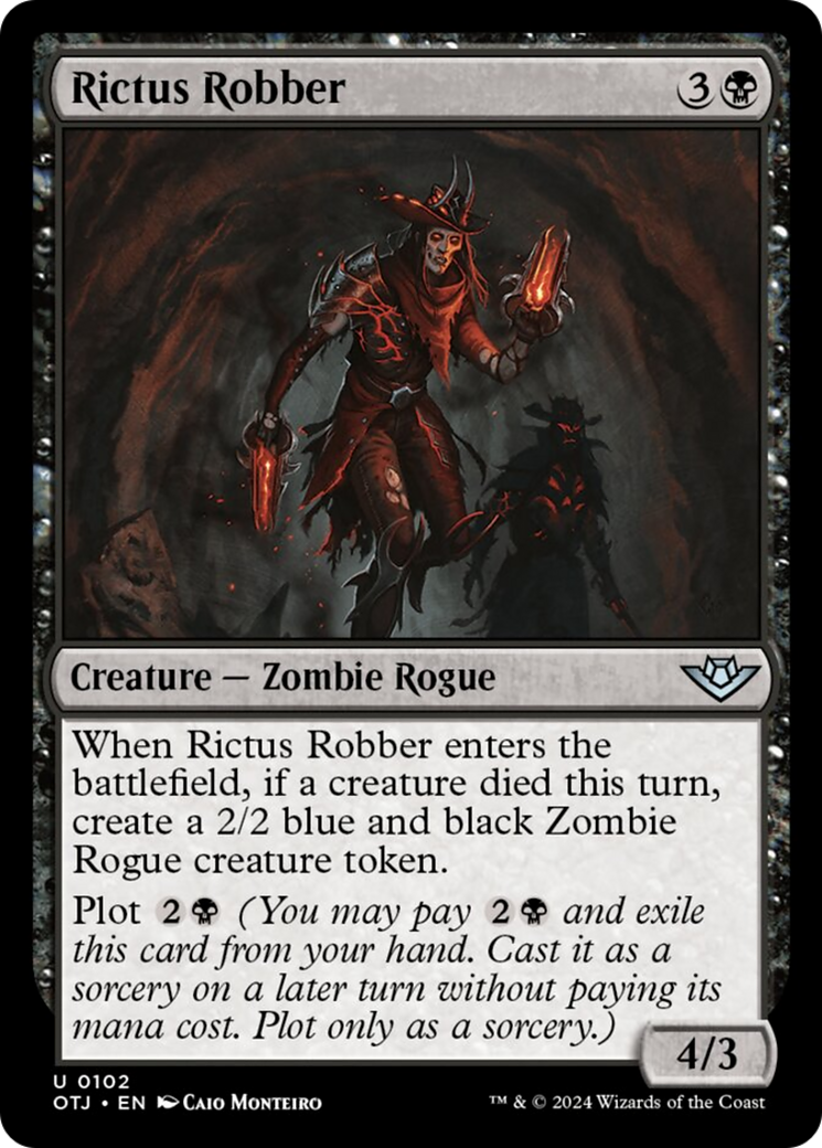 Rictus Robber [Outlaws of Thunder Junction] Foil