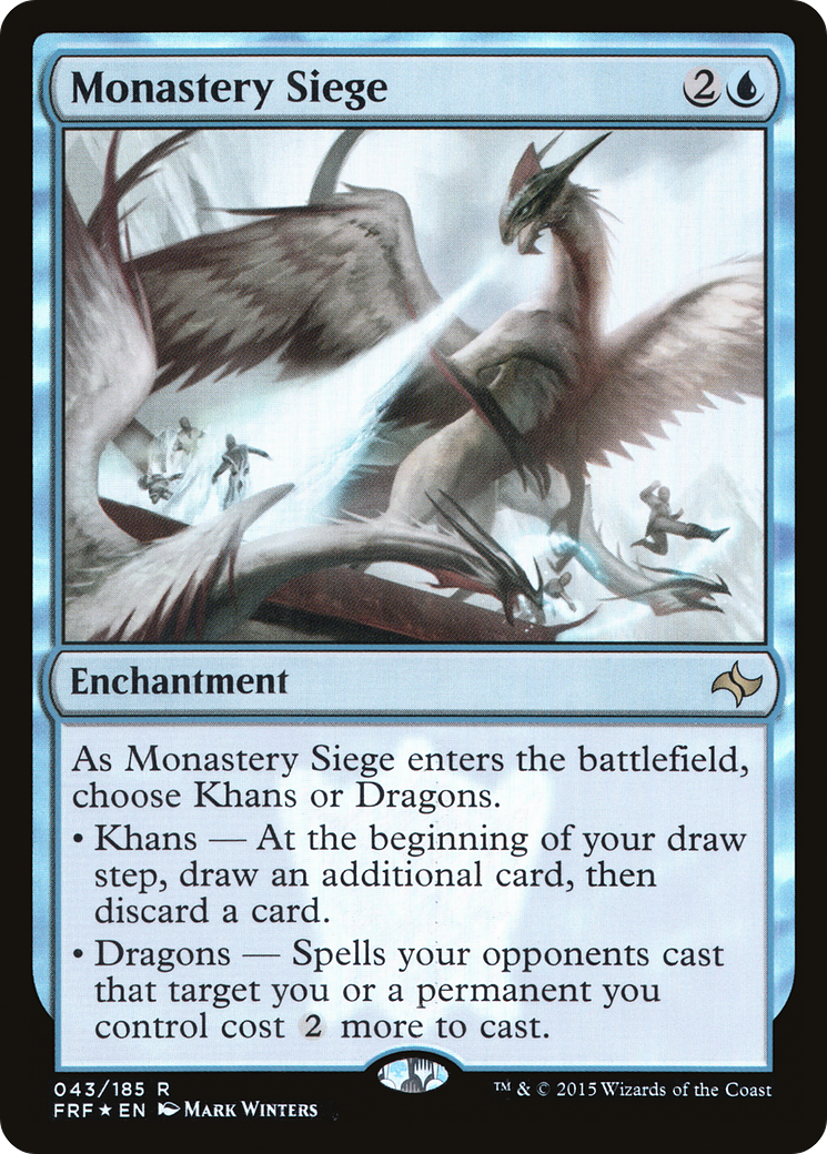 Monastery Siege  [Fate Reforged] Foil