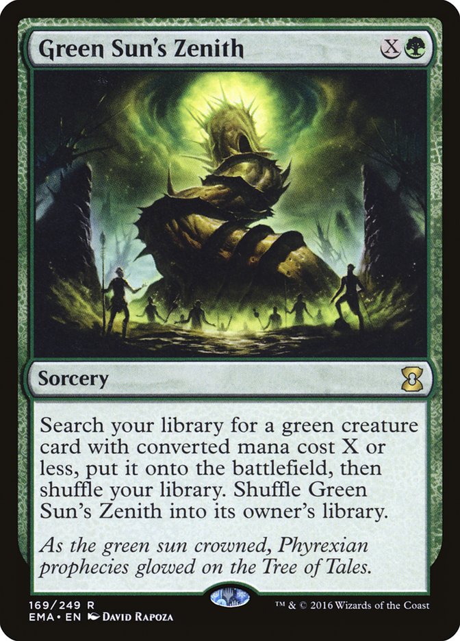 Green Sun's Zenith [Eternal Masters] Foil