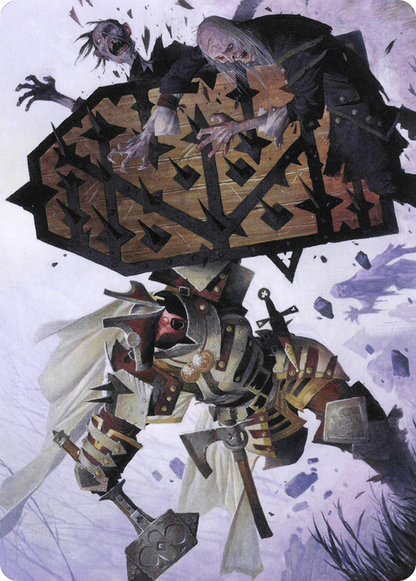 Estwald Shieldbasher // Estwald Shieldbasher  [Crimson Vow Art Series] (Borderless)