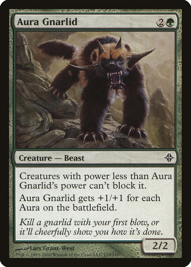 Aura Gnarlid [Rise of the Eldrazi] Foil