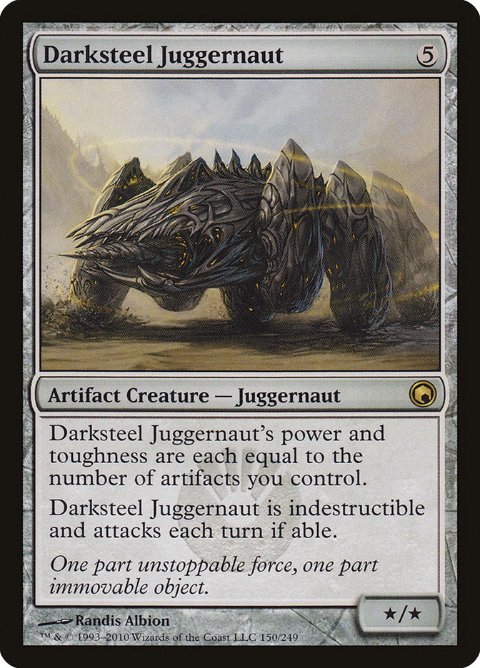 Darksteel Juggernaut [Scars of Mirrodin] Foil