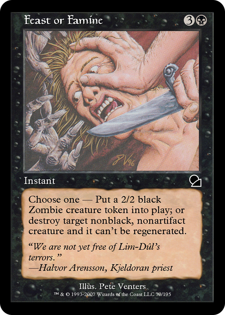 Feast or Famine  [Masters Edition] Foil