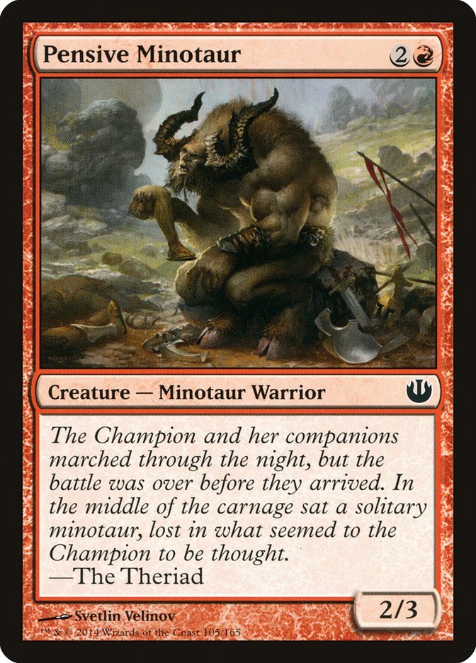 Pensive Minotaur [Journey into Nyx] Foil