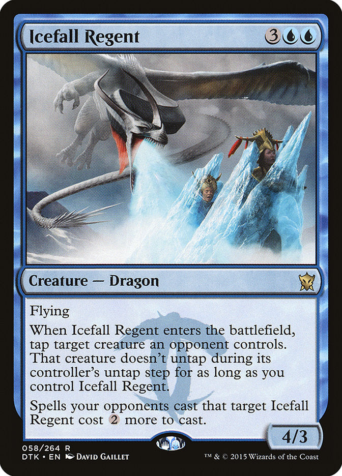 Icefall Regent [Dragons of Tarkir] Foil
