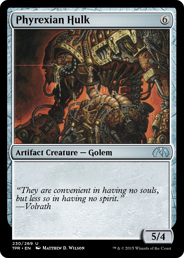 Phyrexian Hulk  [Tempest Remastered]