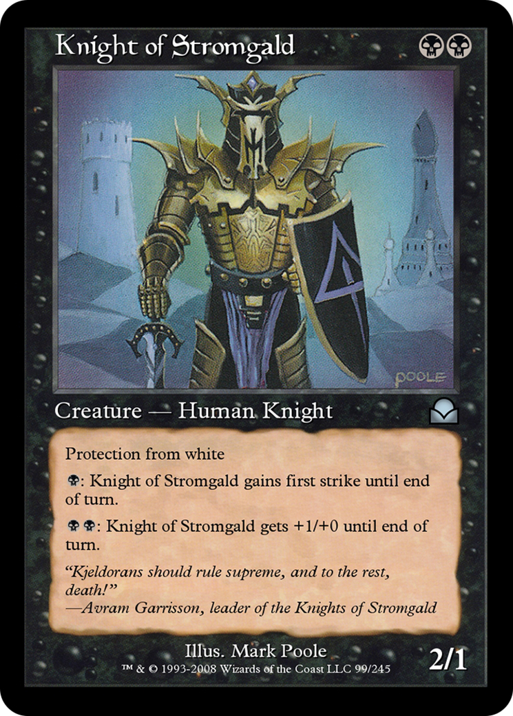 Knight of Stromgald  [Masters Edition II]