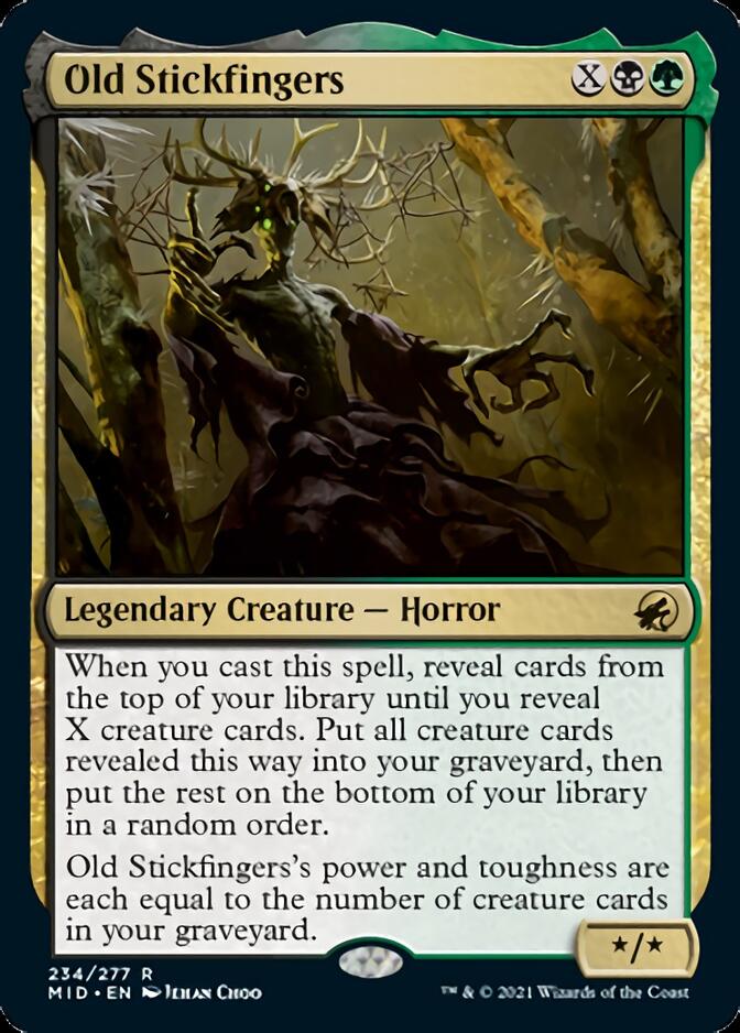 Old Stickfingers [Innistrad: Midnight Hunt] Foil