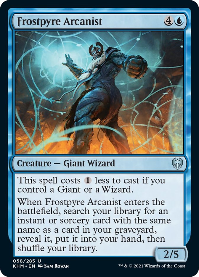 Frostpyre Arcanist [Kaldheim] Foil