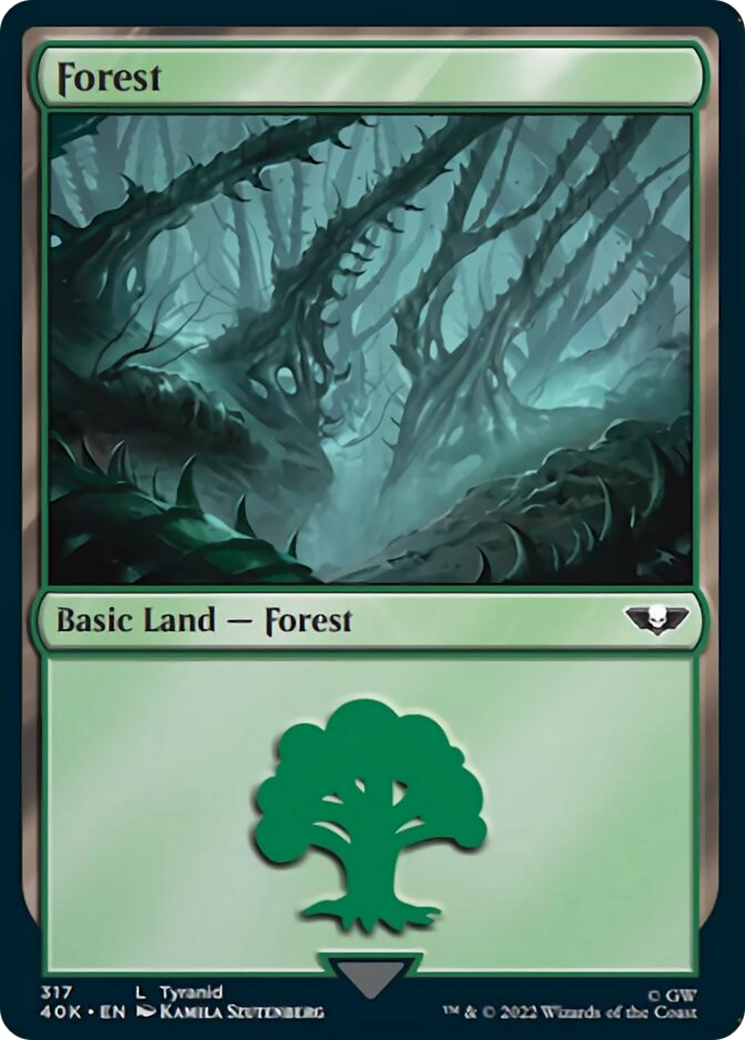 Forest (317) [Warhammer 40,000] Foil