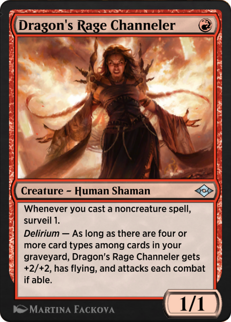 Dragon's Rage Channeler  [Jumpstart: Historic Horizons]