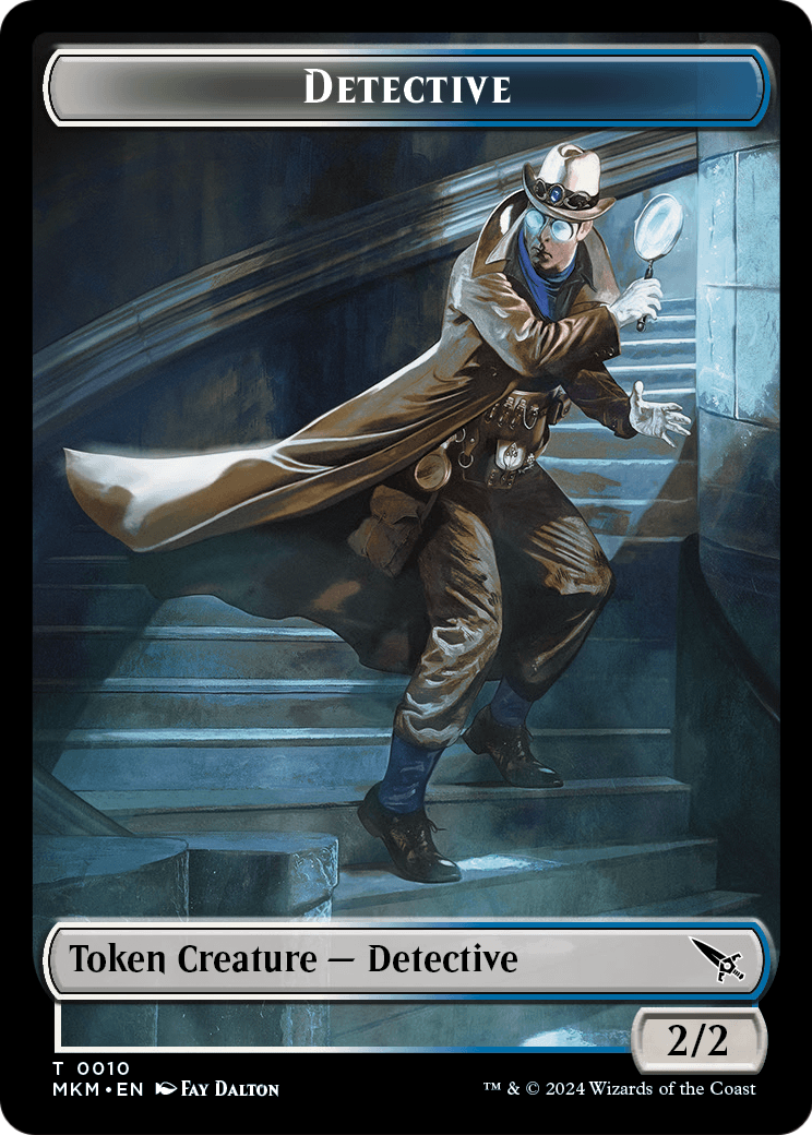 Detective  [Murders at Karlov Manor Tokens] Foil