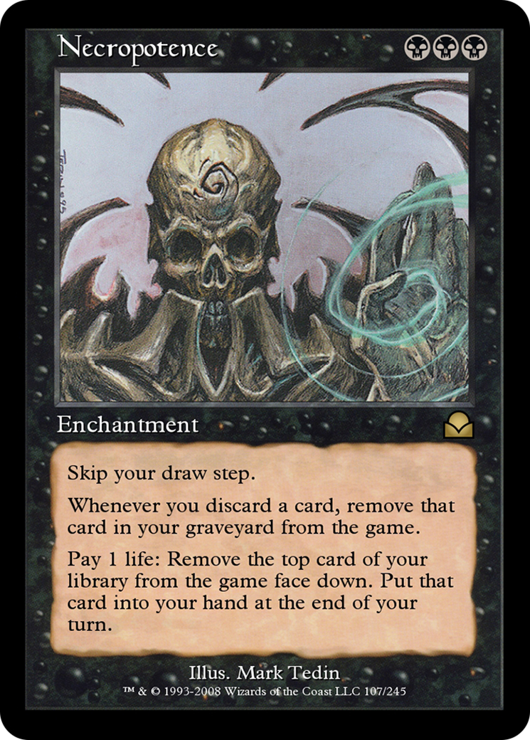 Necropotence  [Masters Edition II] Foil