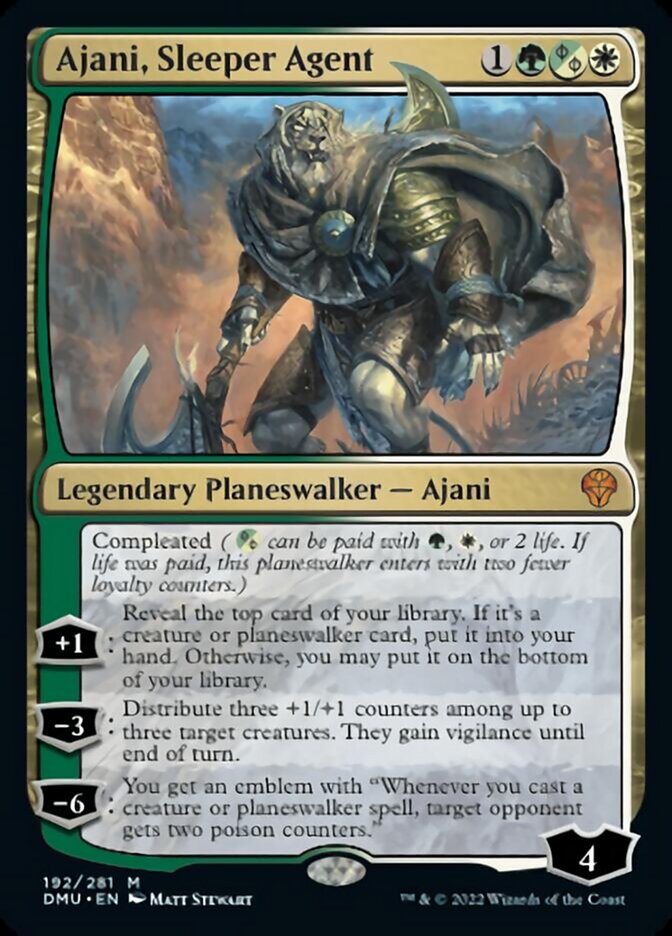 Ajani, Sleeper Agent [Dominaria United] Foil