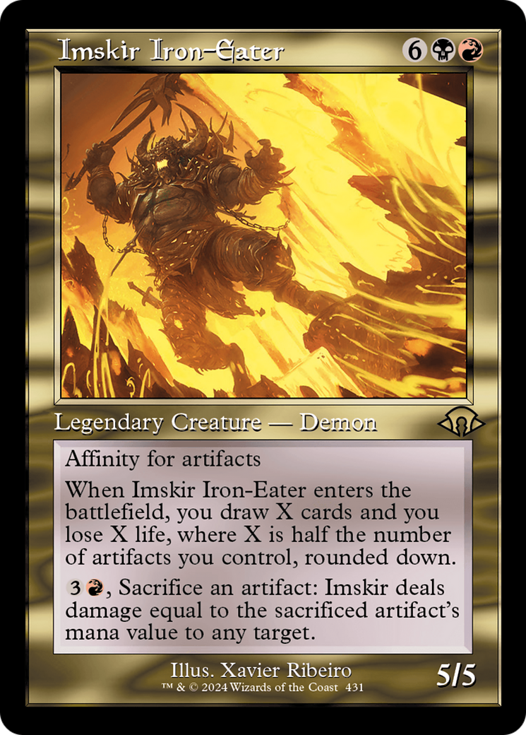 Imskir Iron-Eater (Retro) [Modern Horizons 3] Foil