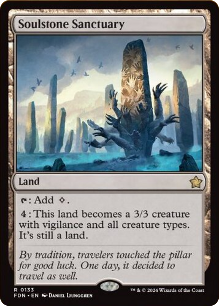 Soulstone Sanctuary [Foundations] Foil