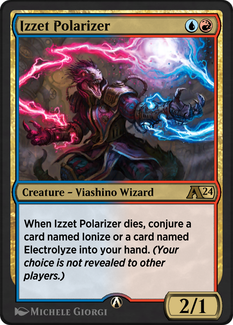 Izzet Polarizer  [Alchemy: Murders at Karlov Manor ]