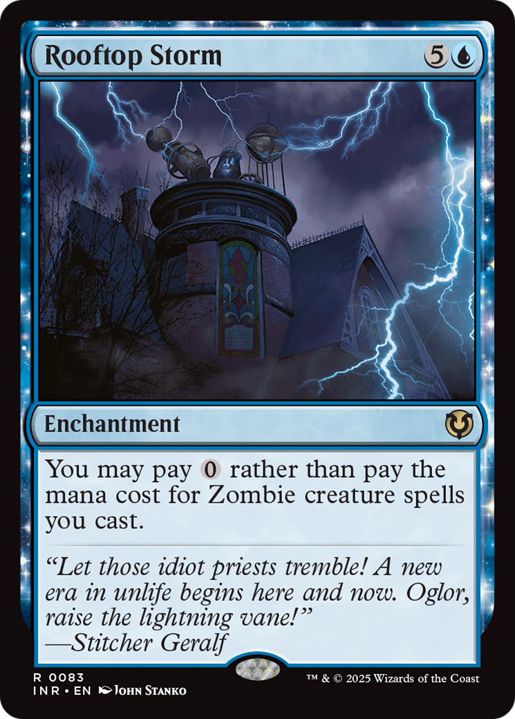 Rooftop Storm [Innistrad Remastered] Foil
