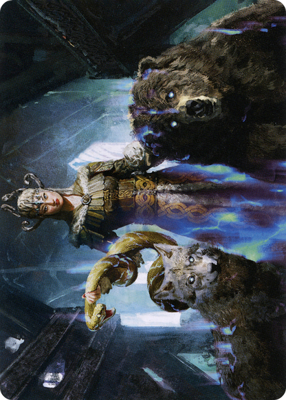 Kolvori, God of Kinship // Kolvori, God of Kinship  [Art Series: Kaldheim] (Borderless)