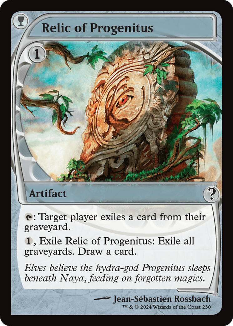 Relic of Progenitus (Future Sight) [Mystery Booster 2] Foil