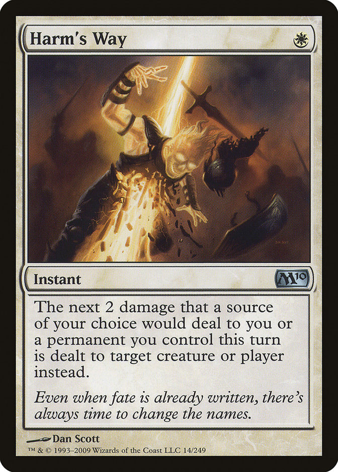 Harm's Way [Magic 2010] Foil