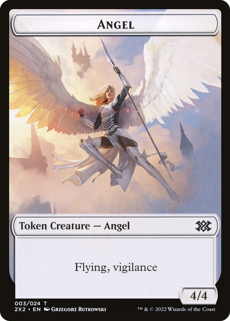Angel  [Double Masters 2022 Tokens] Foil
