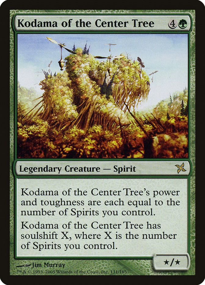 Kodama of the Center Tree [Betrayers of Kamigawa] Foil