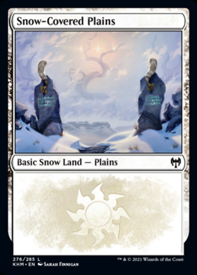 Snow-Covered Plains (276) [Kaldheim] Foil