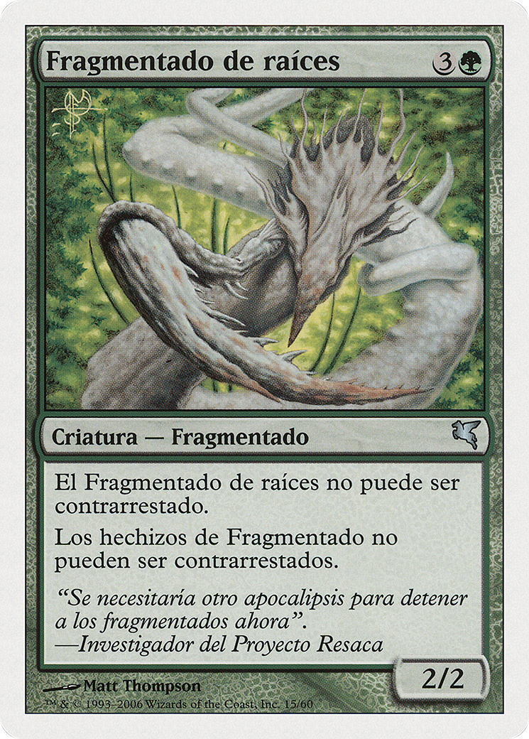 Root Sliver  [Salvat 2005]