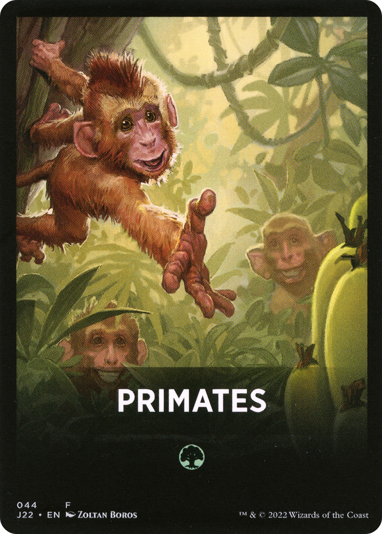 Primates  [Jumpstart 2022 Front Cards]