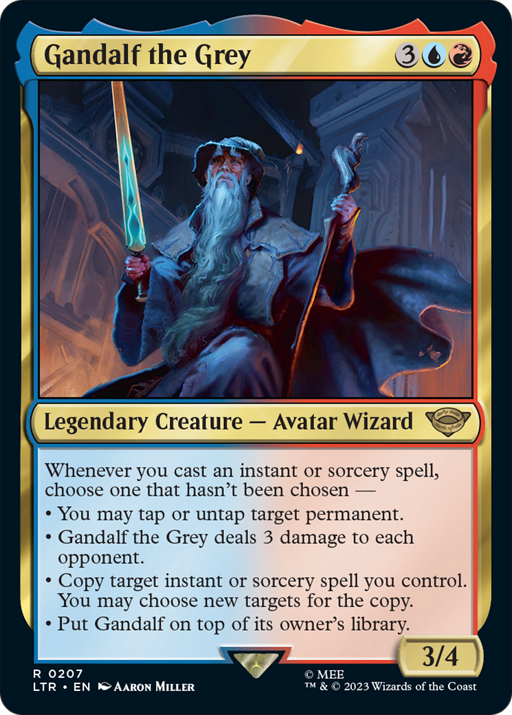 Gandalf the Grey [The Lord of the Rings: Tales of Middle-Earth] Foil