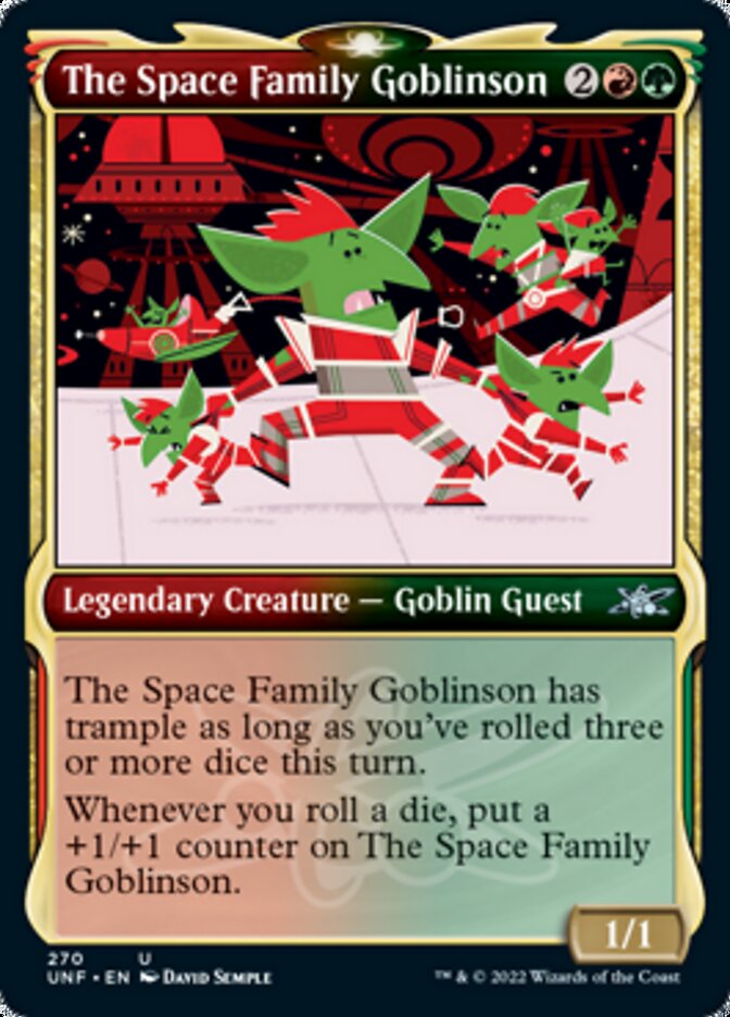 The Space Family Goblinson (Showcase) [Unfinity] Foil