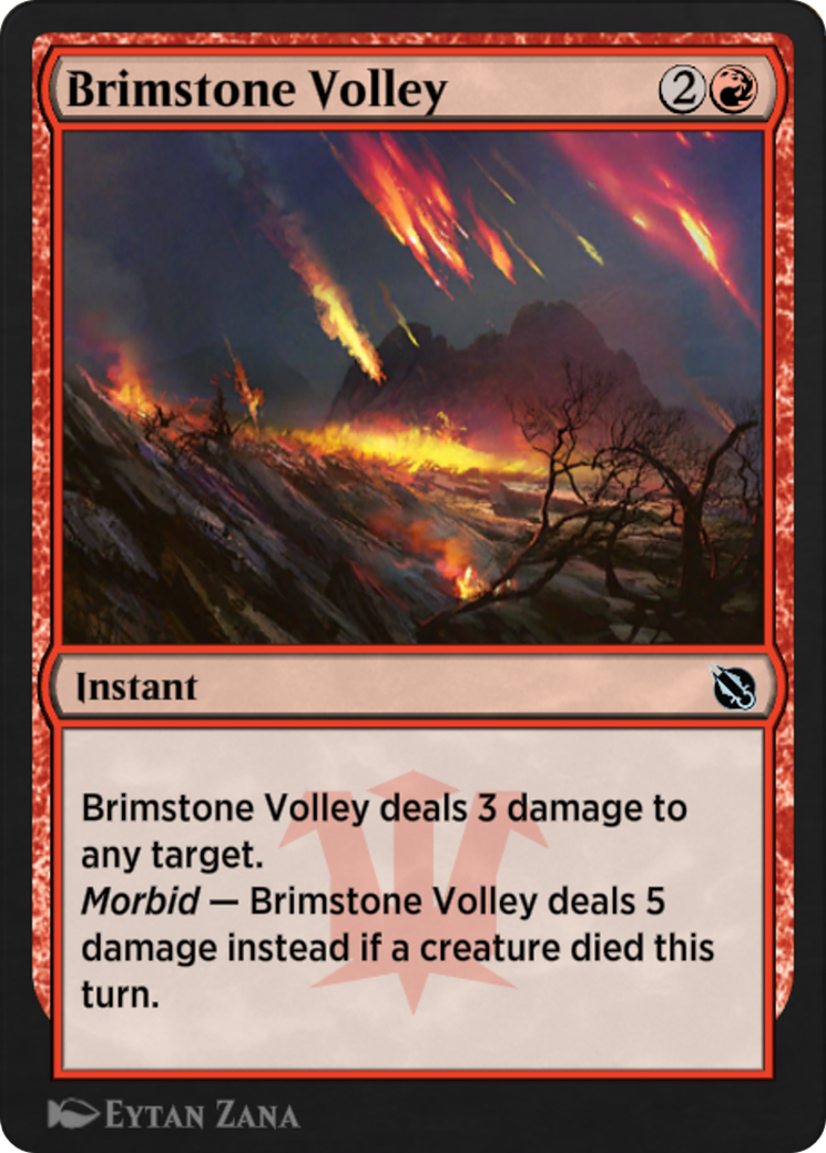 Brimstone Volley  [Shadows of the Past]