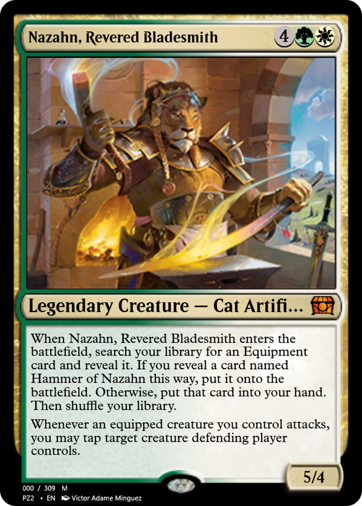 Nazahn, Revered Bladesmith  [Treasure Chest]
