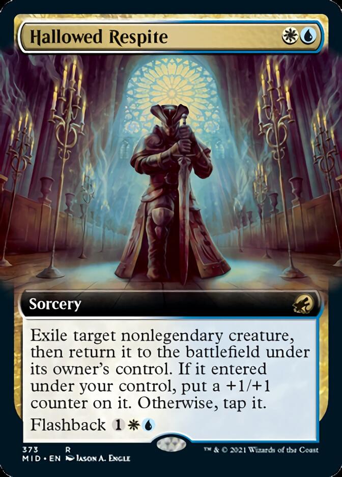 Hallowed Respite (Extended Art) [Innistrad: Midnight Hunt] Foil