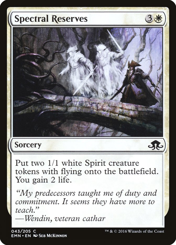 Spectral Reserves [Eldritch Moon] Foil