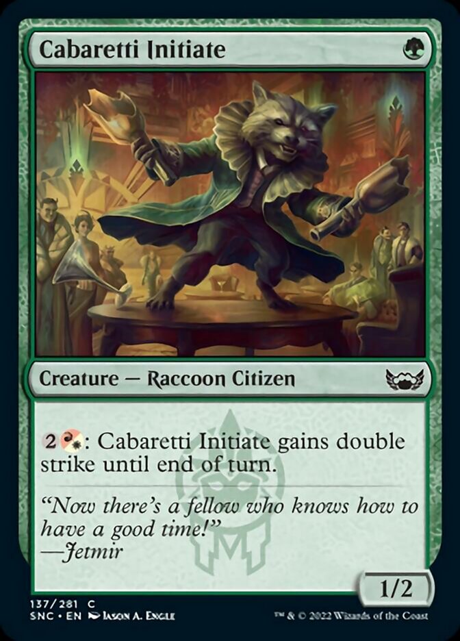 Cabaretti Initiate [Streets of New Capenna] Foil