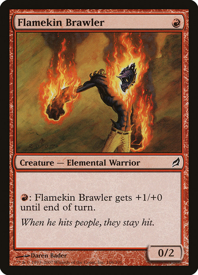 Flamekin Brawler [Lorwyn] Foil