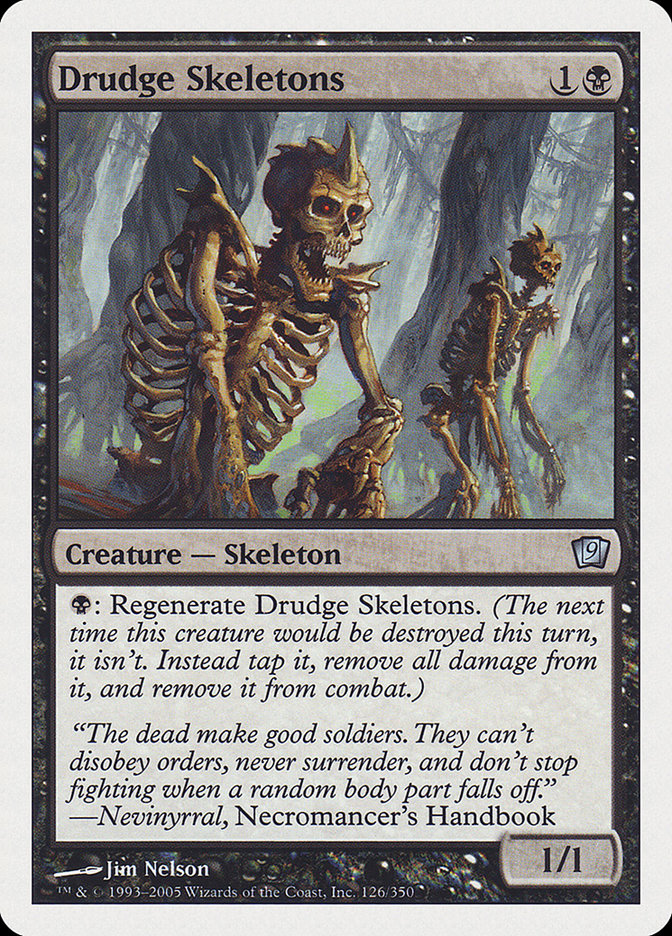 Drudge Skeletons [Ninth Edition] Foil