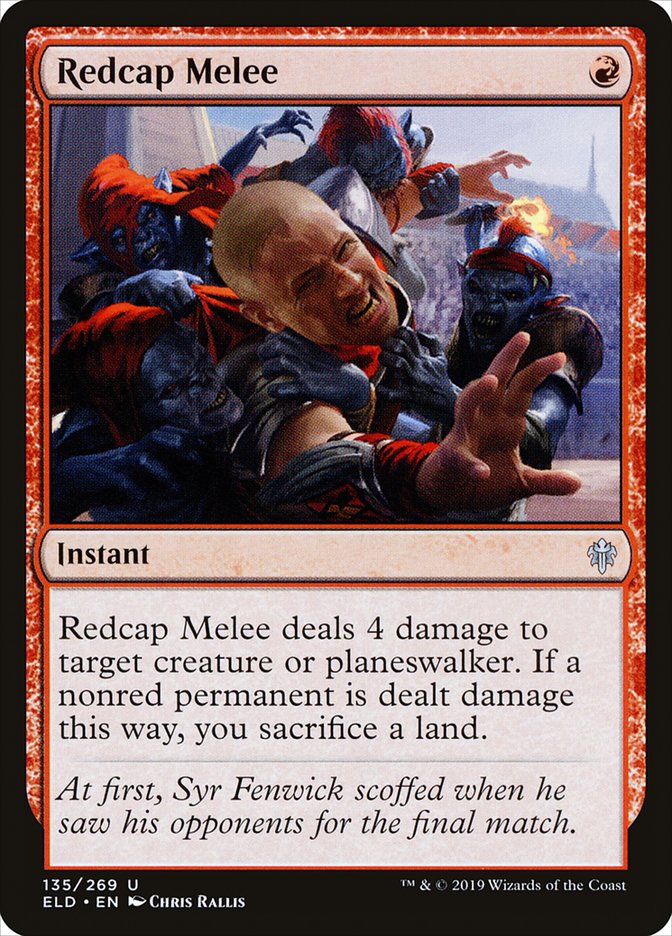 Redcap Melee [Throne of Eldraine] Foil