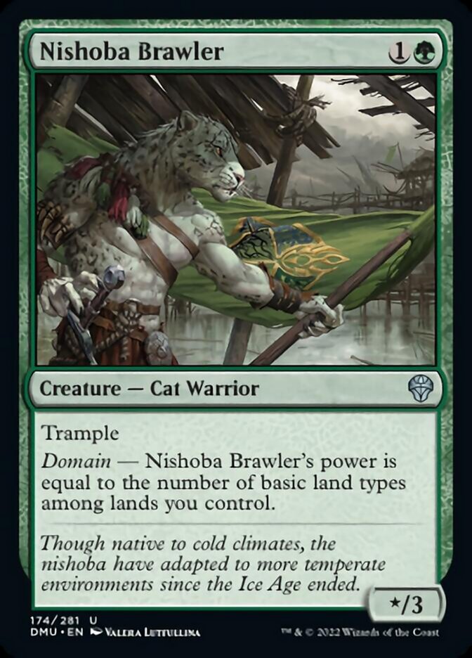 Nishoba Brawler [Dominaria United] Foil