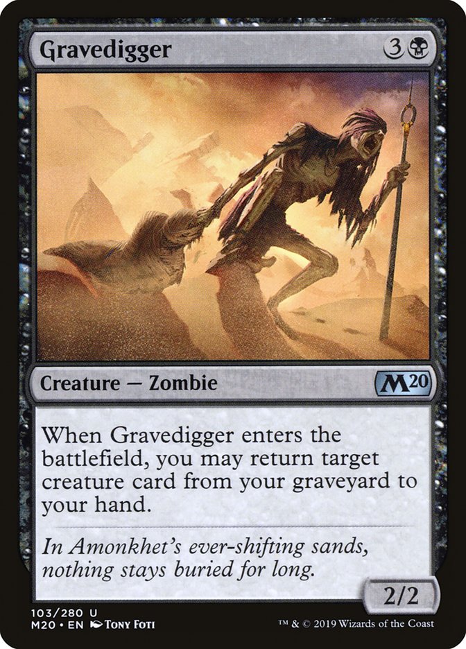 Gravedigger [Core Set 2020] Foil