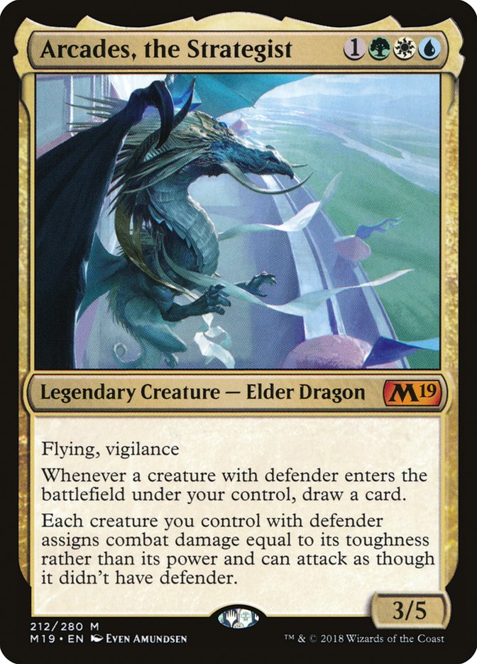 Arcades, the Strategist [Core Set 2019] Foil