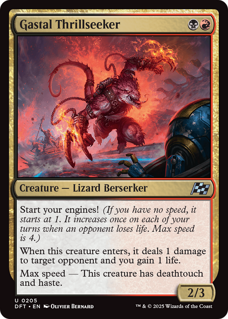 Gastal Thrillseeker [Aetherdrift] Foil